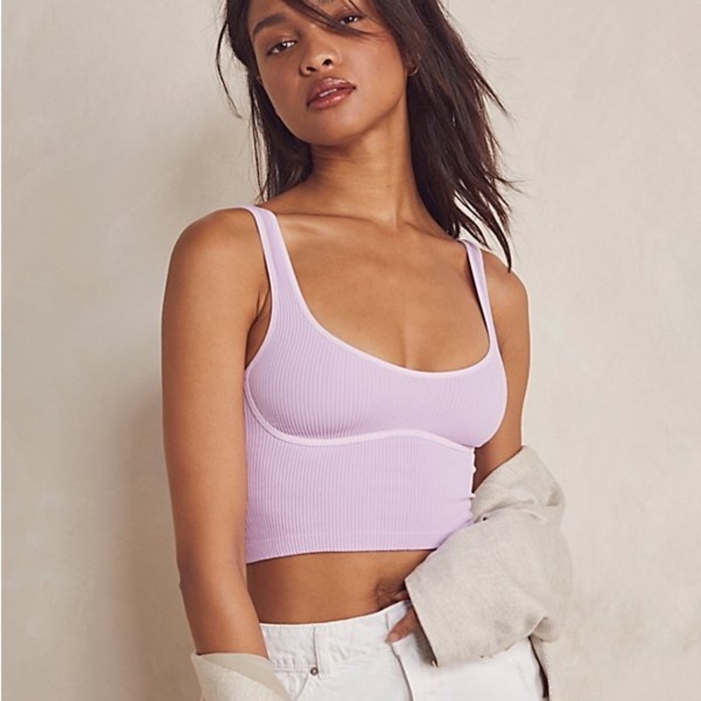 NWT Free People Meg Seamless Crop